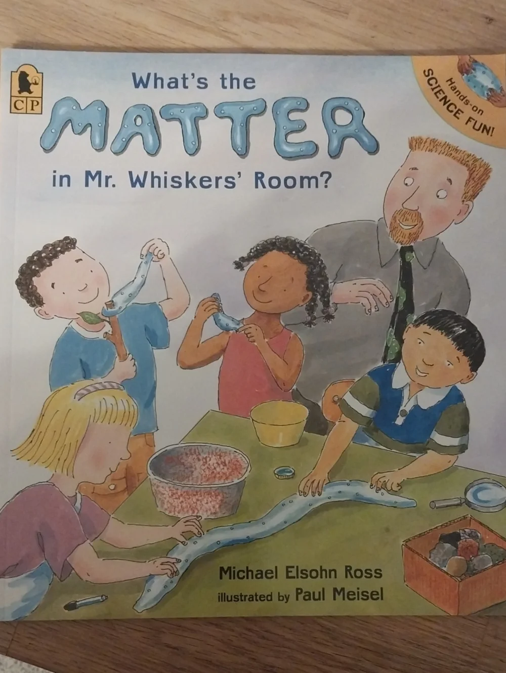 What's the Matter in Mr. Whiskers' Room? - Kids Science Picture Book (Blue)